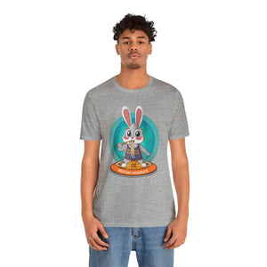 Playful Bunny Basketball Unisex Jersey Short Sleeve - Dipaliz - T-shirts