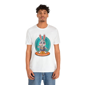 Playful Bunny Basketball Unisex Jersey Short Sleeve - Dipaliz - T-shirts
