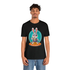 Playful Bunny Basketball Unisex Jersey Short Sleeve - Dipaliz - T-shirts
