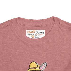 Soft Cotton Toddler Bunny Tee - Basket Boss Easter - Dipaliz - Baby & Clothing