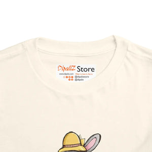 Soft Cotton Toddler Bunny Tee - Basket Boss Easter - Dipaliz - Baby & Clothing