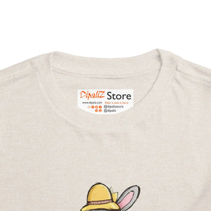 Soft Cotton Toddler Bunny Tee - Basket Boss Easter - Dipaliz - Baby & Clothing