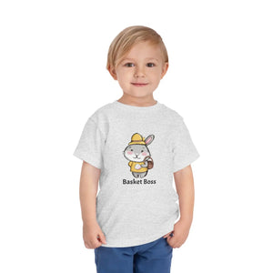 Soft Cotton Toddler Bunny Tee - Basket Boss Easter - Dipaliz - Baby & Clothing