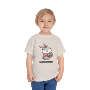 Eggstra Adorable Toddler Tee - Bunny Rabbit Easter - Dipaliz - Baby & Clothing