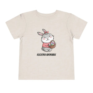 Eggstra Adorable Toddler Tee - Bunny Rabbit Easter - Dipaliz - Baby & Clothing