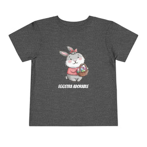 Eggstra Adorable Toddler Tee - Bunny Rabbit Easter - Dipaliz - Baby & Clothing