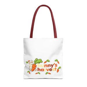 Harvest Tote Bag - Cute Carrot Bunny Spring Canvas - Dipaliz - 16’’ × / Red Gifts Online