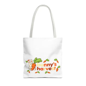 Harvest Tote Bag - Cute Carrot Bunny Spring Canvas - Dipaliz - 16’’ × / White Gifts Online