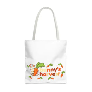 Harvest Tote Bag - Cute Carrot Bunny Spring Canvas - Dipaliz - 18’’ × / White Gifts Online
