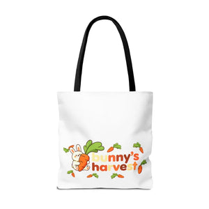 Harvest Tote Bag - Cute Carrot Bunny Spring Canvas - Dipaliz - Gifts Online