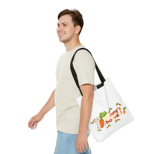 Harvest Tote Bag - Cute Carrot Bunny Spring Canvas - Dipaliz - Gifts Online