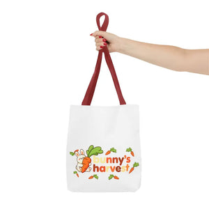 Harvest Tote Bag - Cute Carrot Bunny Spring Canvas - Dipaliz - Gifts Online