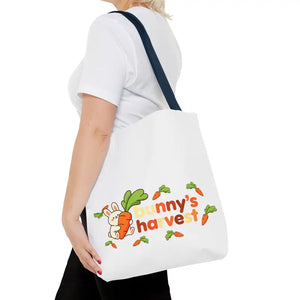 Harvest Tote Bag - Cute Carrot Bunny Spring Canvas - Dipaliz - Gifts Online
