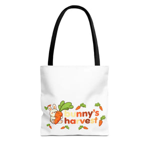 Harvest Tote Bag - Cute Carrot Bunny Spring Canvas - Dipaliz - Gifts Online