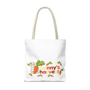 Harvest Tote Bag - Cute Carrot Bunny Spring Canvas - Dipaliz - Gifts Online