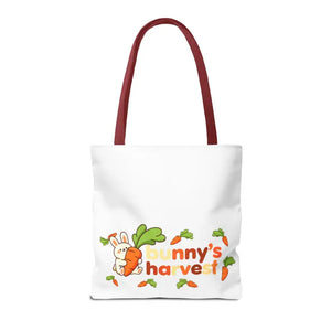 Harvest Tote Bag - Cute Carrot Bunny Spring Canvas - Dipaliz - Gifts Online