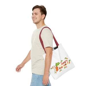 Harvest Tote Bag - Cute Carrot Bunny Spring Canvas - Dipaliz - Gifts Online