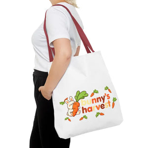 Harvest Tote Bag - Cute Carrot Bunny Spring Canvas - Dipaliz - Gifts Online