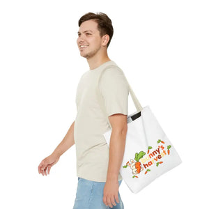 Harvest Tote Bag - Cute Carrot Bunny Spring Canvas - Dipaliz - Gifts Online