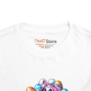 Easter Bunny Tee - Adorable Cotton Kids Shirt - Dipaliz - T-shirts