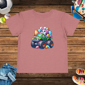 Easter Bunny Tee - Adorable Cotton Kids Shirt - Dipaliz - Heather Mauve / 2t - T-shirts