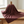 Burgundy linear fabric bolt