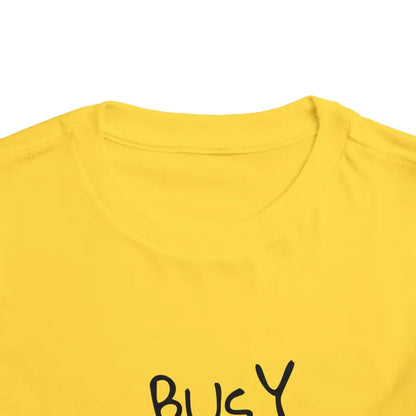 Busy Bee Short Sleeve Tee for Toddlers - Soft Cotton Comfort - Kids Clothes