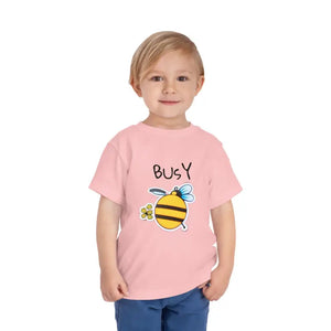Busy Bee Short Sleeve Tee - Toddler Cotton Comfort - Dipaliz - Baby & Clothing