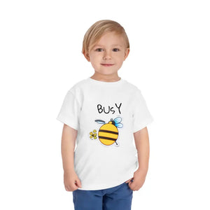 Busy Bee Short Sleeve Tee - Toddler Cotton Comfort - Dipaliz - Baby & Clothing