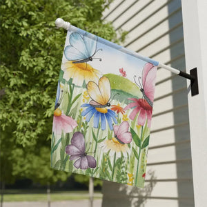 Cheerful House Banner - Durable Poly Poplin-canvas - Dipaliz - 24.5’’ × 32’’ - Flags & Windsocks