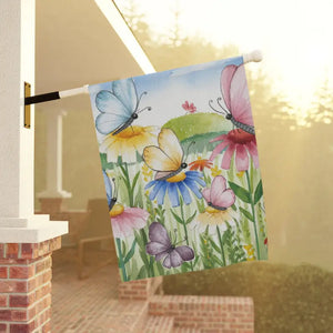 Cheerful House Banner - Durable Poly Poplin-canvas - Dipaliz - Flags & Windsocks