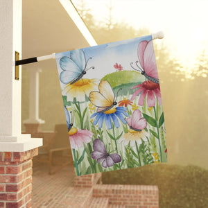 Cheerful House Banner – Durable Poly Poplin-canvas - Dipaliz - Flags & Windsocks