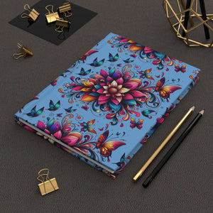 Cozy Matte Hardcover Journal - Butterfly 75x8 Size - Dipaliz - Journals