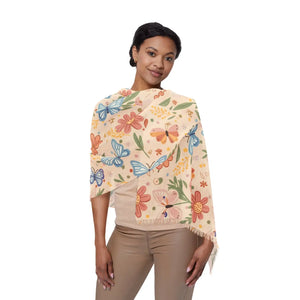 Artistic Butterfly Light Scarf - Oversized Polyester - Dipaliz - Scarves & Shawls
