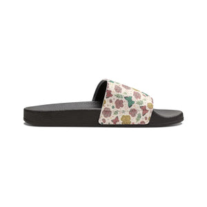 Trendy Sizzling Slide Sandals - Edge-to-edge Strap - Dipaliz