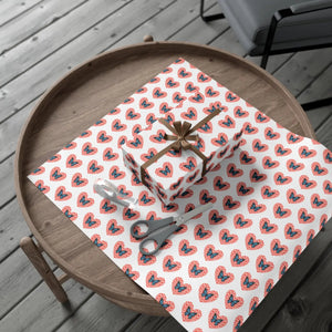 Whimsical Hearts Gift Wrap - Delightful Butterflies - Dipaliz - Wrapping Paper