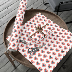 Whimsical Hearts Gift Wrap - Delightful Butterflies - Dipaliz - Wrapping Paper