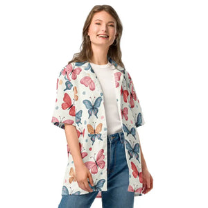 Moisture Wicking Recycled Polyester Button Shirt - Cool Eco Style - Dipaliz - Shirts