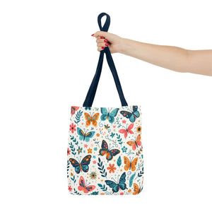 Butterfly Aop Tote Bag - Butterflies Pattern - Dipaliz - Bags