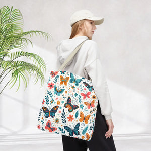 Butterfly Aop Tote Bag - Butterflies Pattern - Dipaliz - Bags