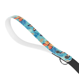 Vibrant Butterflies Print Dog Leash - Waterproof Tpu - Dipaliz - Pet Leashes