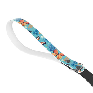 Vibrant Butterflies Print Dog Leash - Waterproof Tpu - Dipaliz - Pet Leashes