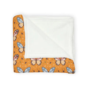 Soft Polyester Blanket - Butterfly Minky Cozy Comfort - Dipaliz - Blankets