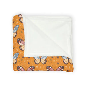 Soft Polyester Blanket - Butterfly Minky Cozy Comfort - Dipaliz - Blankets