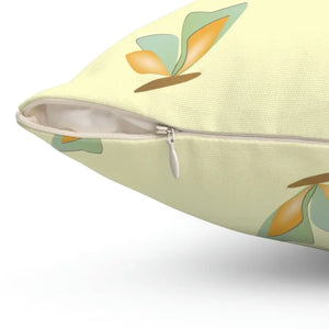 Butterflies Spun Polyester Square Throw Pillow - Dipaliz - Pillows