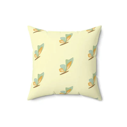 Elevate your Space with a Butterfly Polyester Throw Pillow - Home Decor