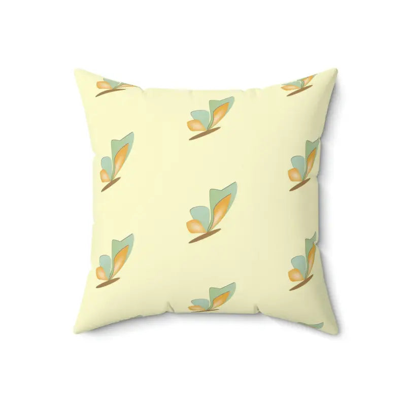 Elevate your Space with a Butterfly Polyester Throw Pillow - Home Decor