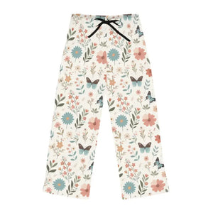 Chic Butterflies Pajama Pants with All-over Butterfly Prints - Dipaliz - Pajamas