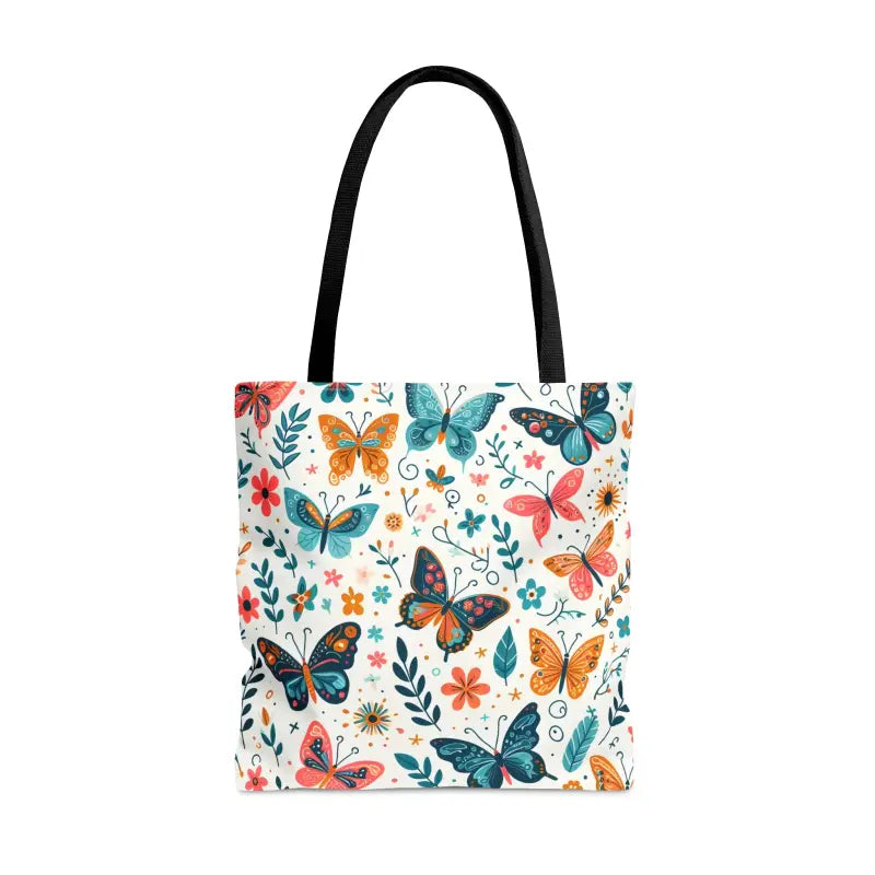 Butterflies Pattern Aop Tote Bag Crafts Style and Function - Bags