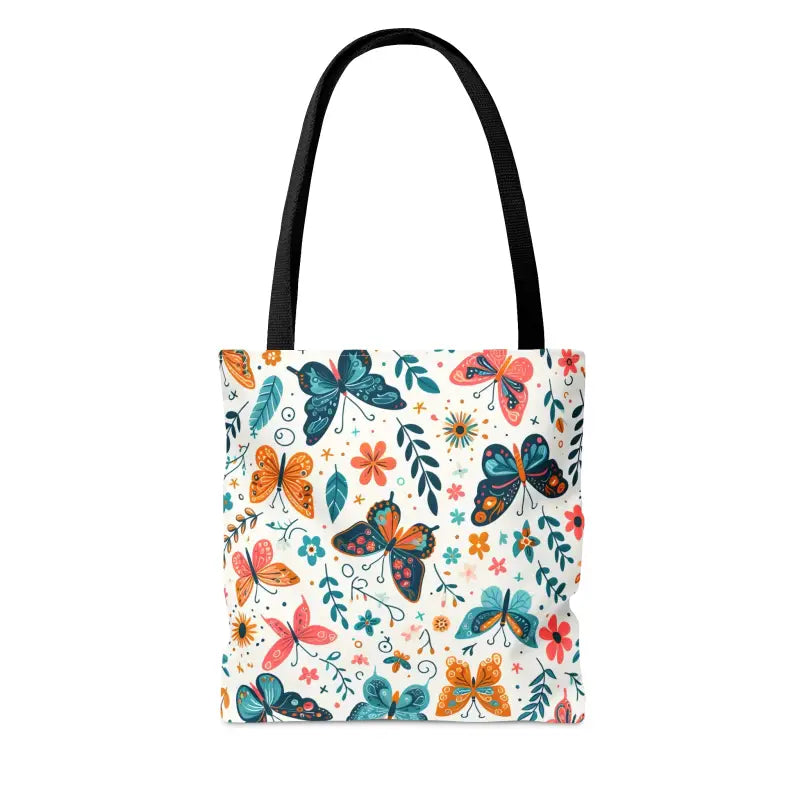 Butterflies Pattern Aop Tote Bag Crafts Style and Function - Bags